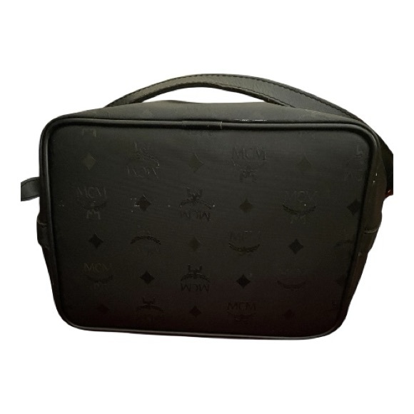 MCM Vintage Classic Black Bucket Bag Made in Germany Original price $375.00 - Picture 3 of 12